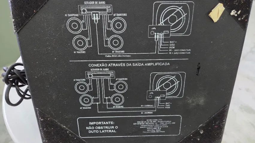Caixa de Som Hinor Active Box Universal - 80W - Foto 2