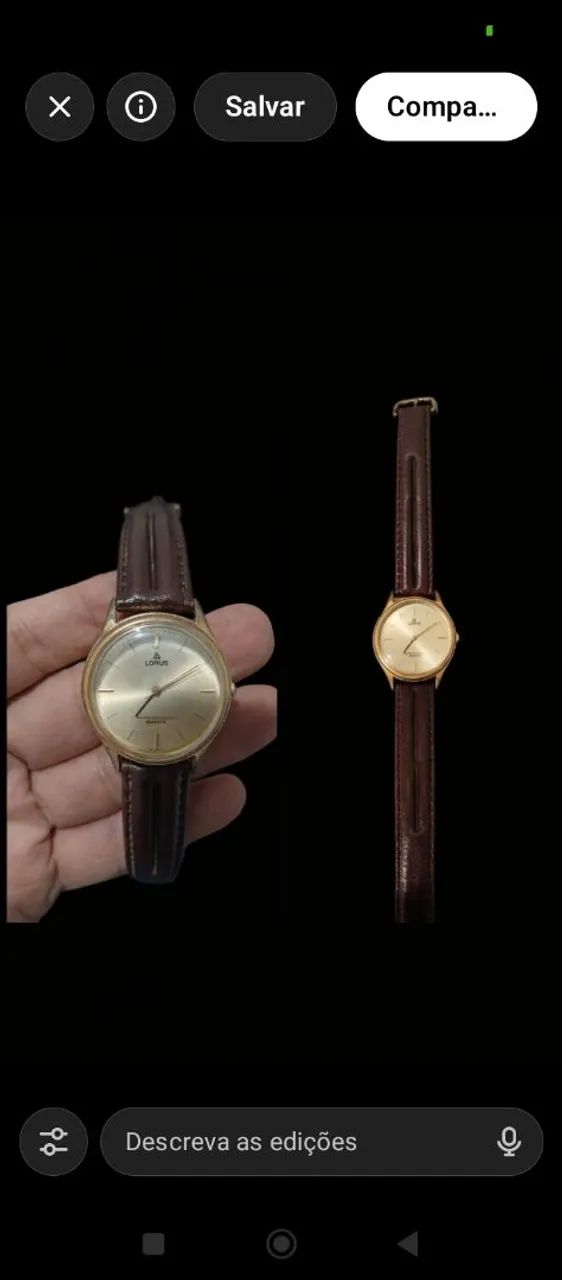 Relógio Lorus vintage NÃO ESTÁ FUNCIONANDO  - Foto 5