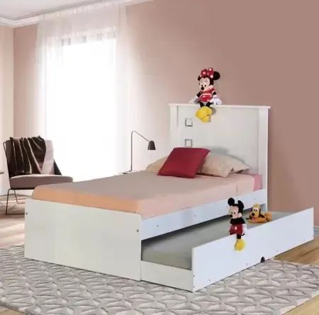 CAMA DE SOLTEIRO COM AUXILIAR 