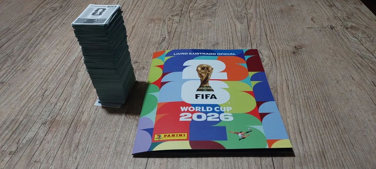 set completo das figurinhas da copa mundo 2026 - Foto 3
