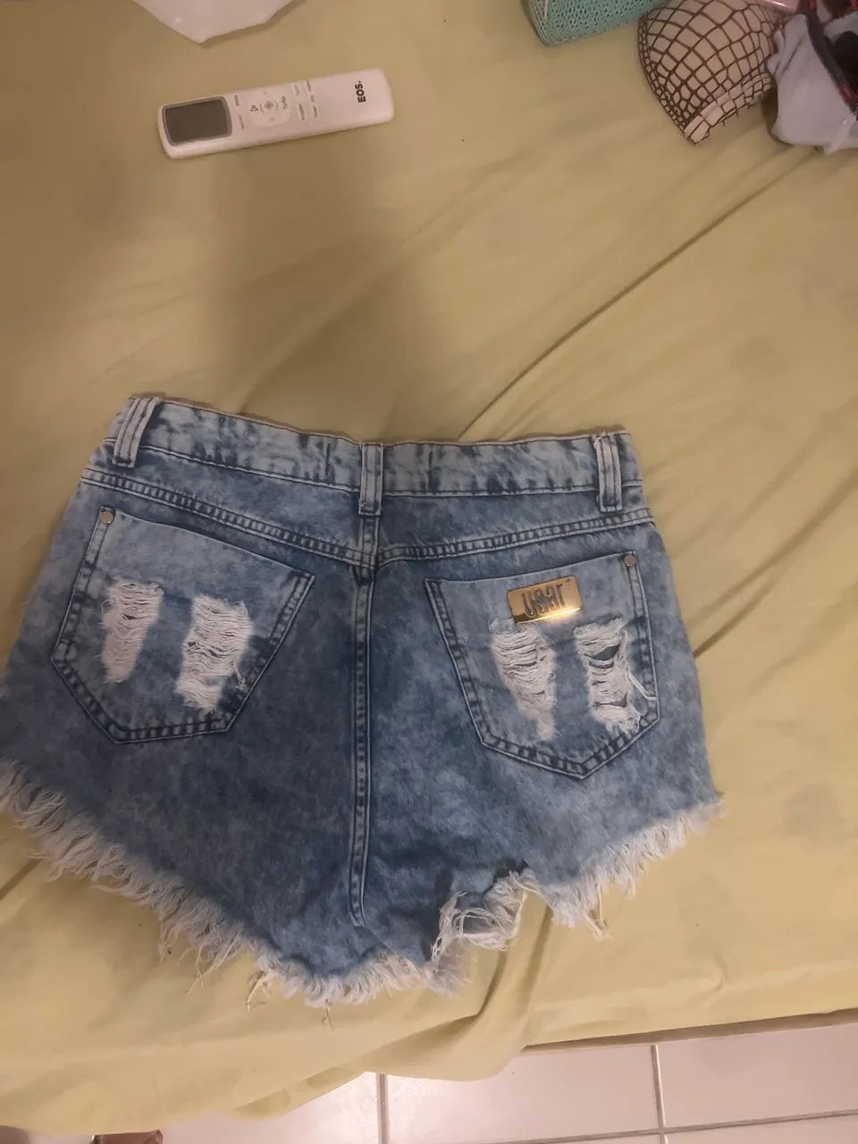 Short jeans destroyed- TAM 38  - Foto 4