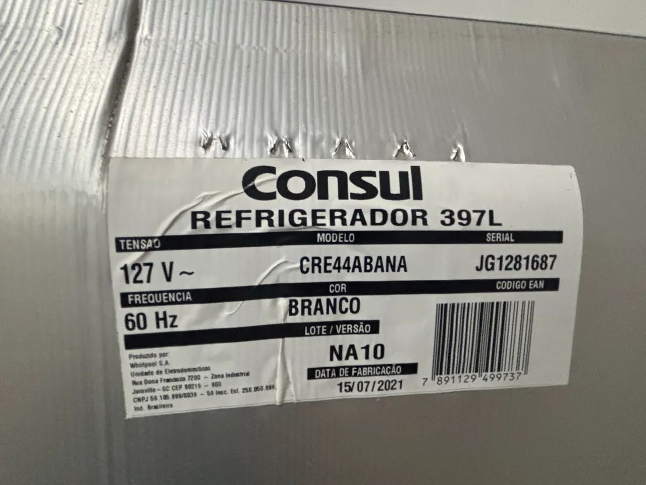 Geladeira consul 397 não estar gelando  - Foto 6