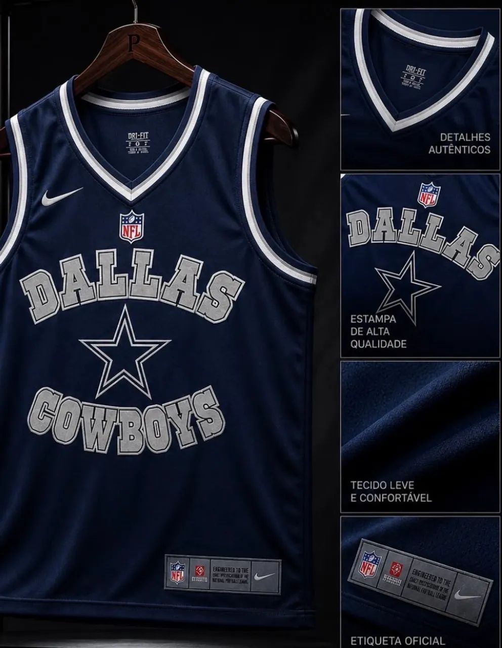 Camisetas NFL gringas  - Foto 3