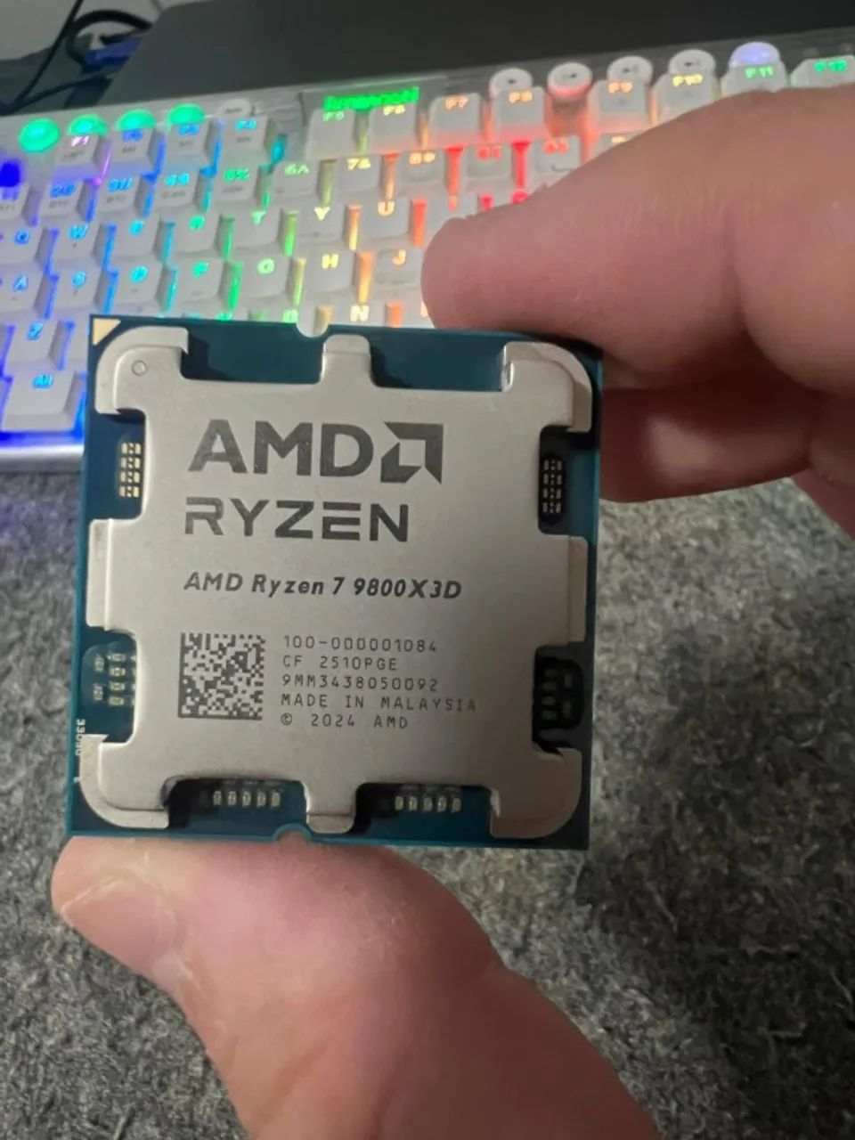 Processador AMD Ryzen 9800x3d - Foto 2