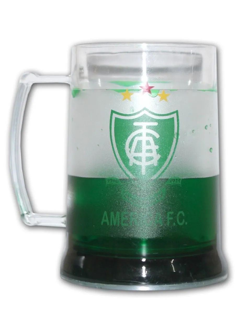 Copo com Gel Verde América Mineiro