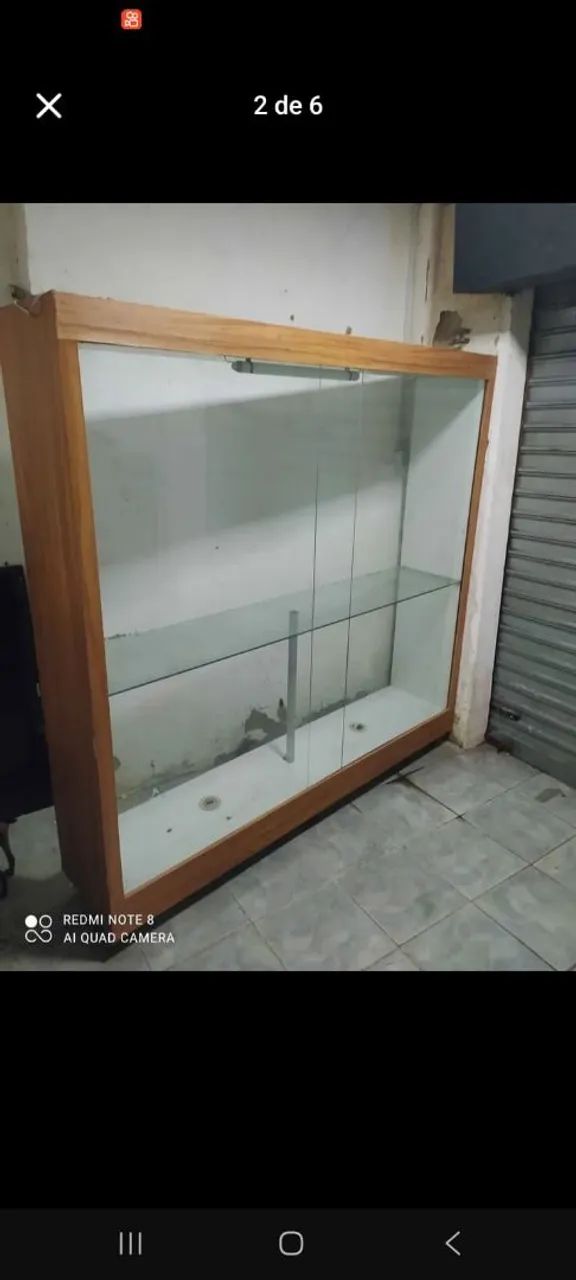 Vitrine de loja com rodinha - Foto 2