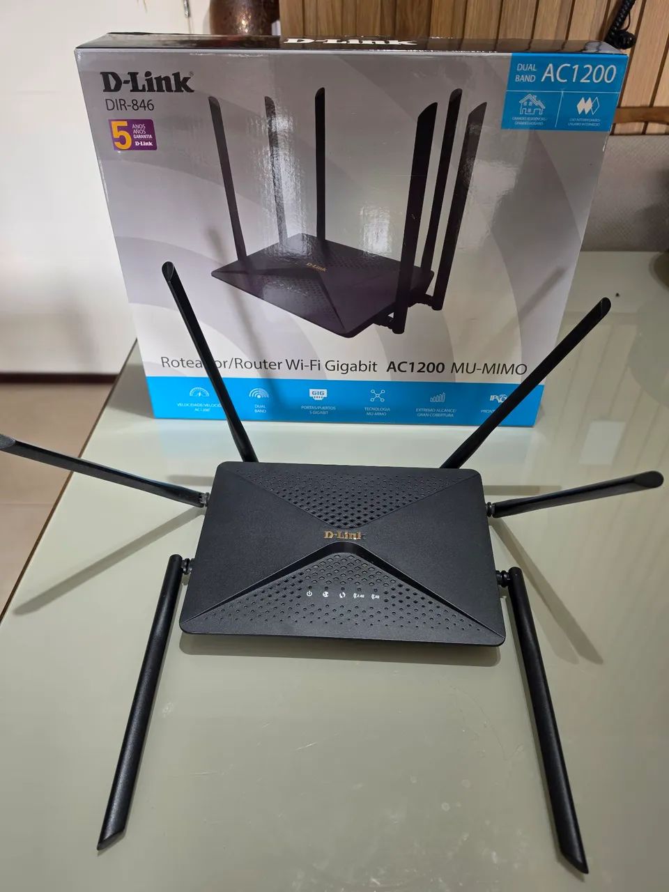 Vendo roteador D-link DIR846 AC1200 USADO