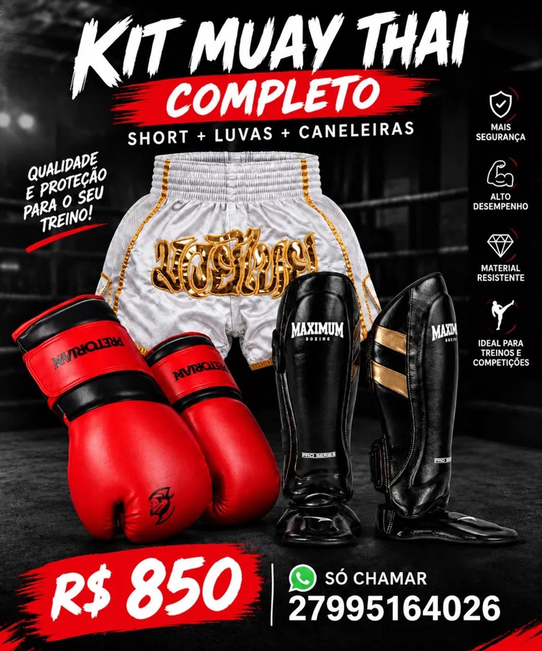 Kit de Muay Thai