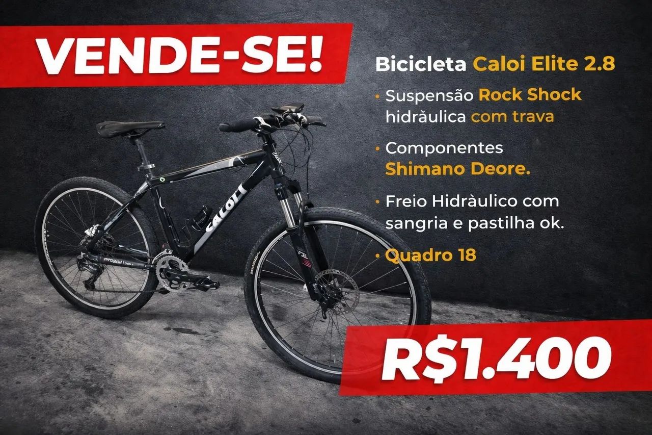 Bicicleta Caloi Elite 