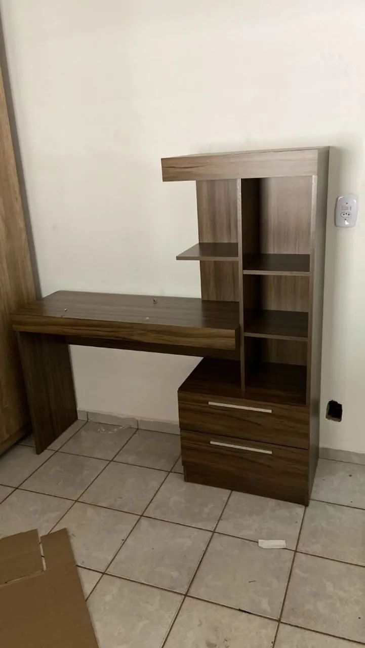 Escrivaninha com nicho ,entrega e monta - Foto 3