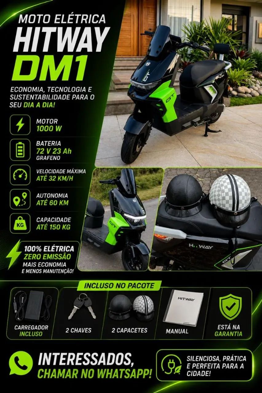 Moto Elétrica Hit Way