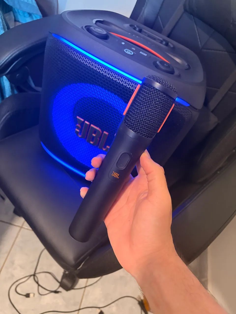 JBL ENCORE 2 + CASE DE TRANSPORTE E 2 MICROFONES ORIGINAIS JBL. - Foto 4