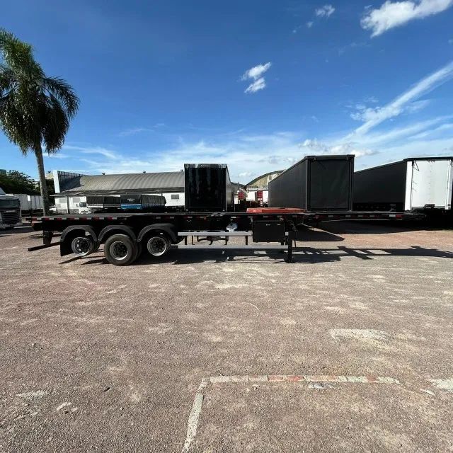 Carreta Semi-reboque Porta-container Guerra Ano 2026 3 Eixos - Foto 10