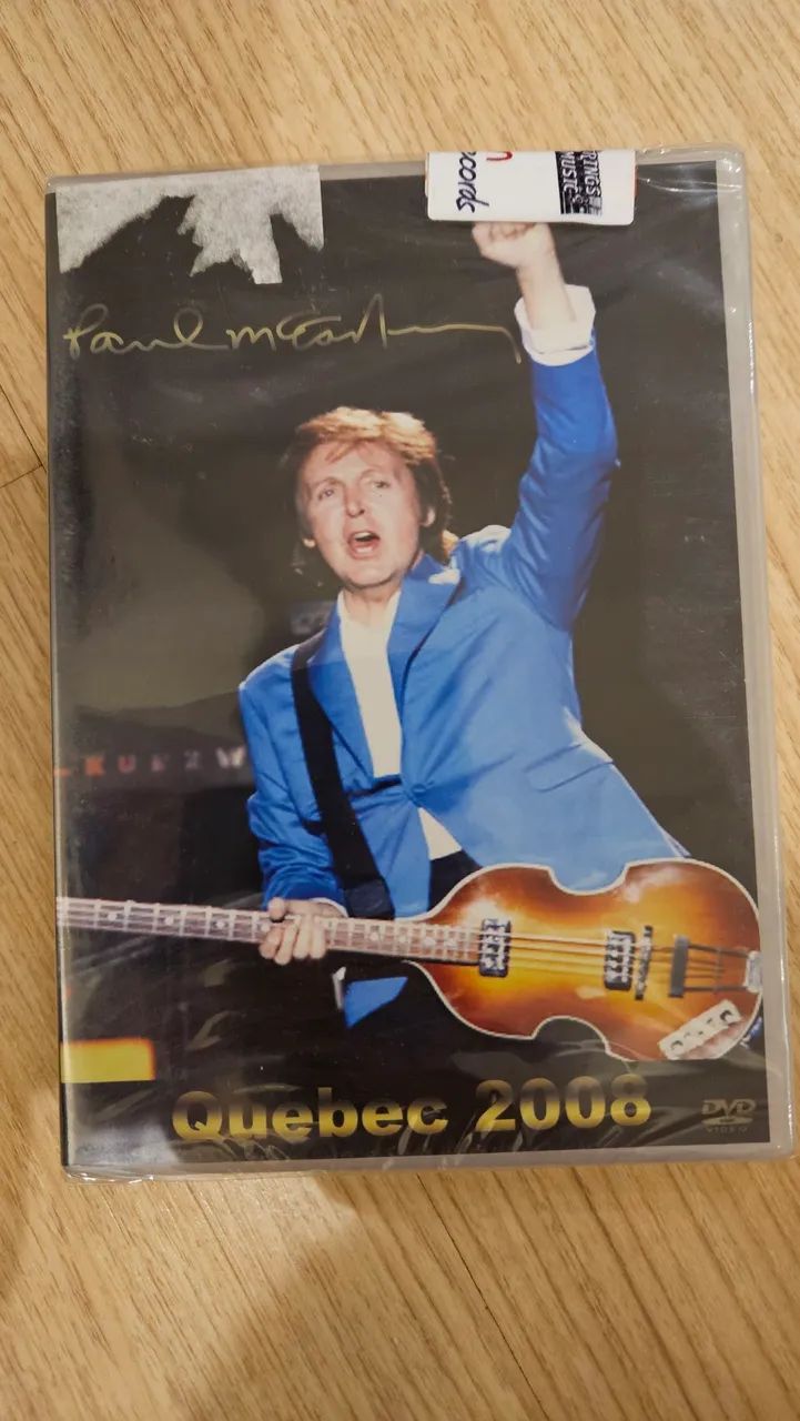 DVD PAUL MCCARTNEY QUEBEC 2006 LACRADO - DVD, Blu-Ray e Vídeo