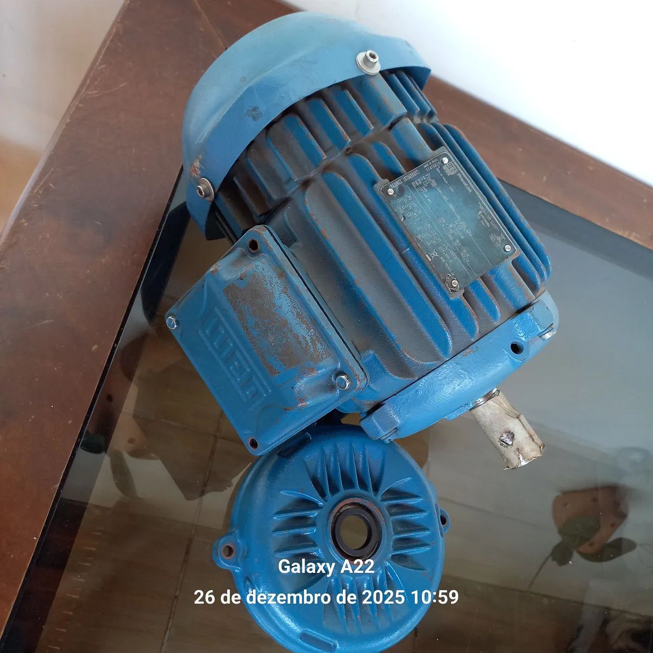 ? MOTOR ELÉTRICO WEG W22 PREMIUM - USADO E TESTADO - Foto 3
