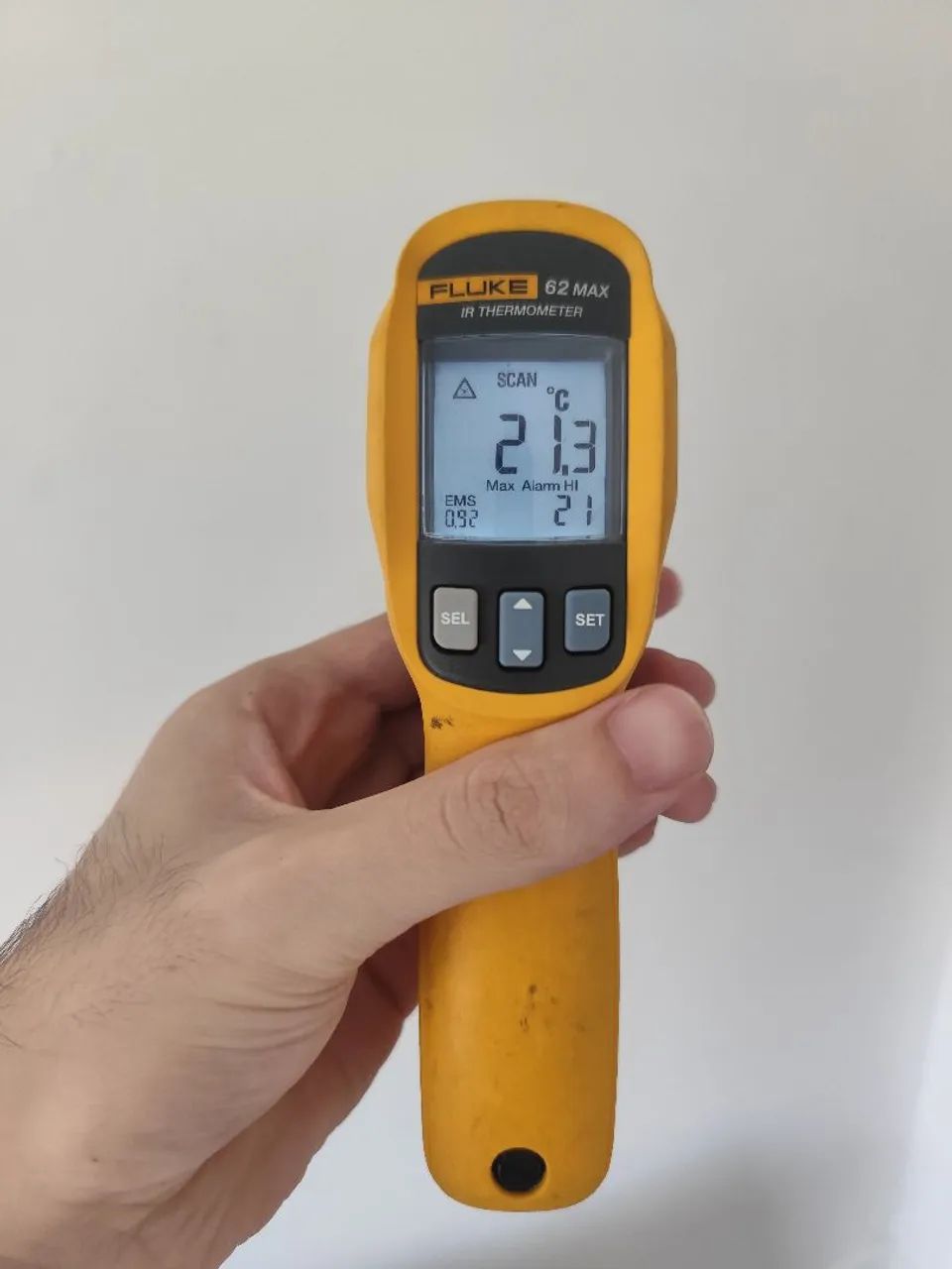 Fluke termômetro inflavermelho 62 Max 3 metros