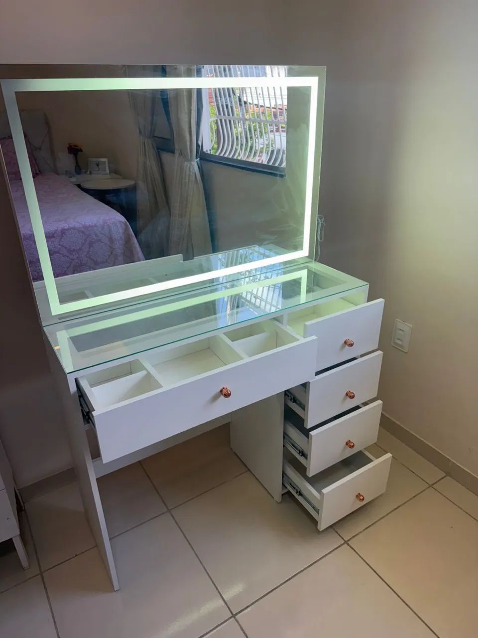 Penteadeira camarim com Led - Foto 2