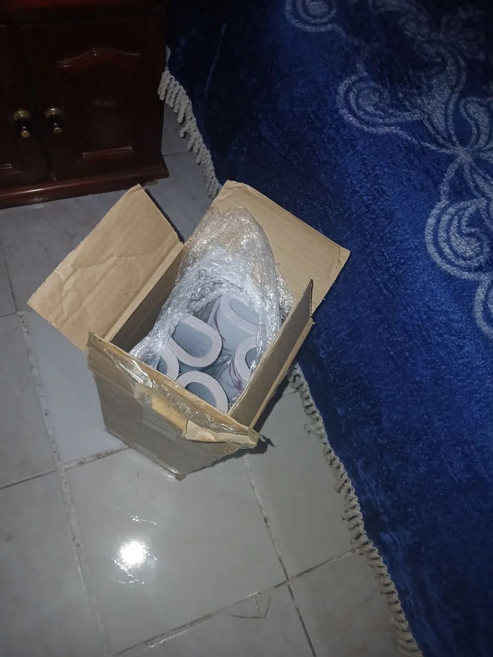 Rolo de 10 m de Papel de parede adesivo Mármore! - Foto 2