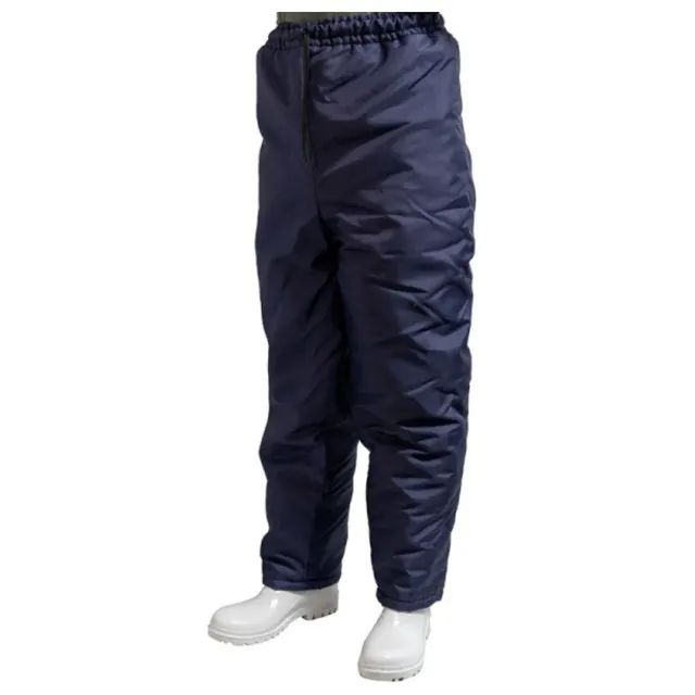 Calça de Nylon Térmica Para Câmara Fria Azul Vinilseg - Foto 3