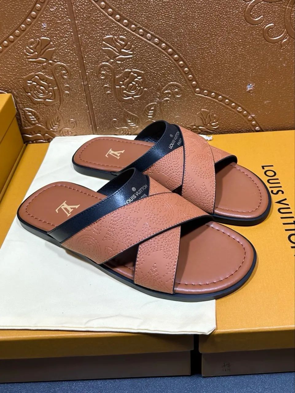 Sandália Masculina Louis Vuitton  - Foto 4