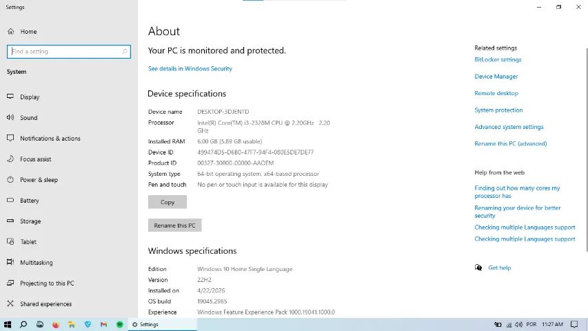 Notebook HP 1000 - Foto 2
