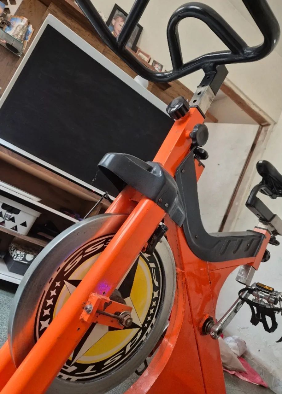 Bicicleta spinning indor roda 20 kg - Foto 2
