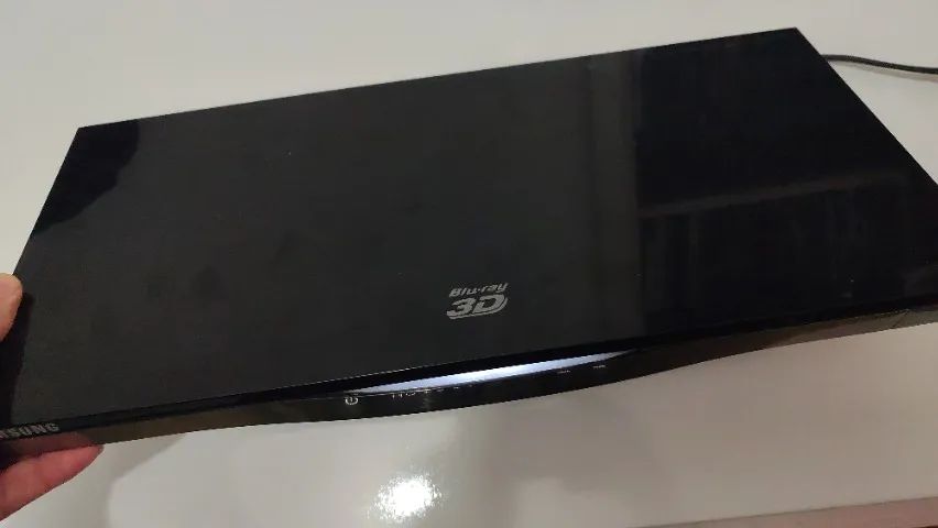 Blu-ray Samsung 3D + 2D BD-D6500 COM DEFEITO DE LEITURA APENAS - Foto 2