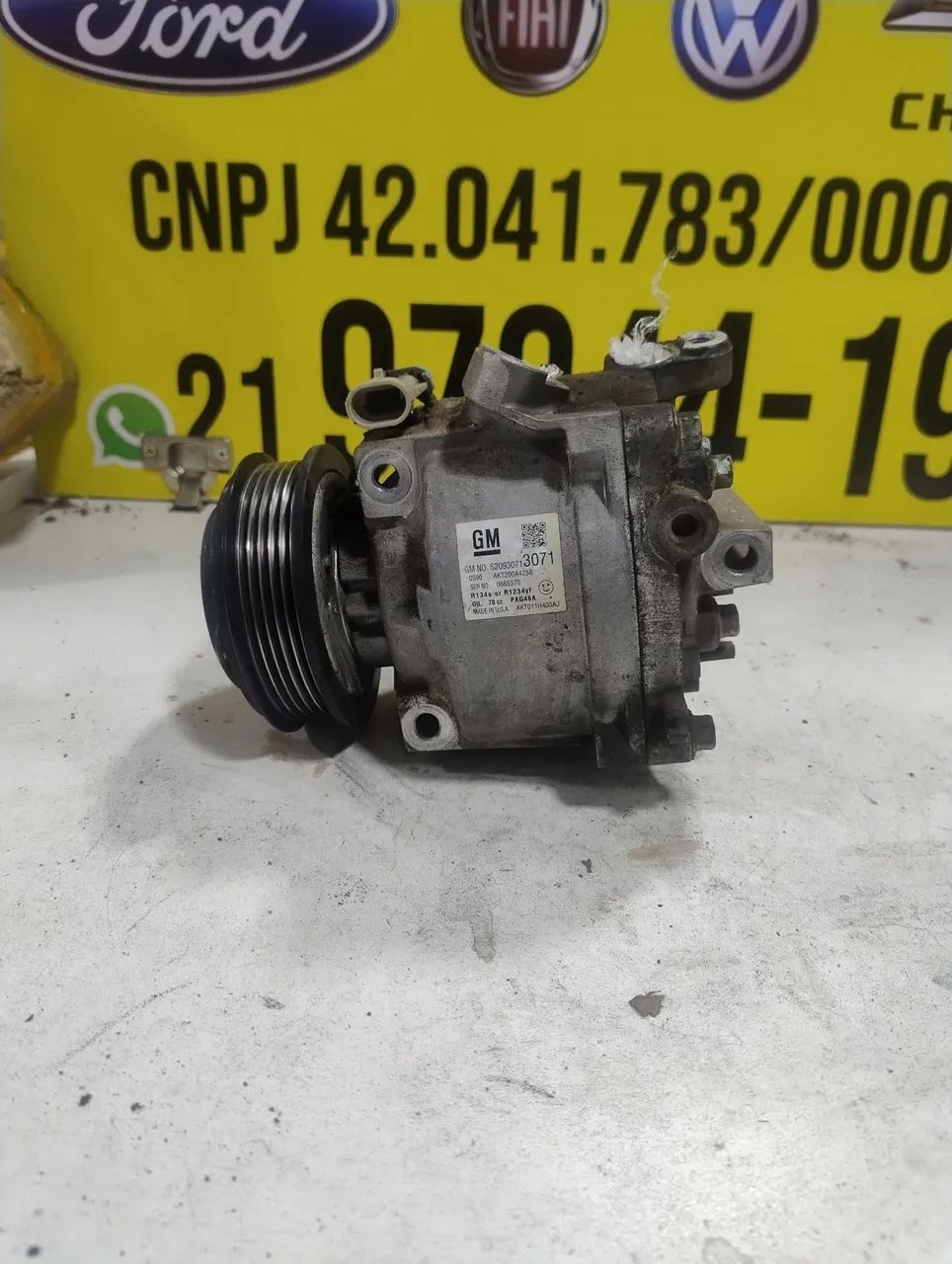 compressor do Onix/spin/Cobalt 