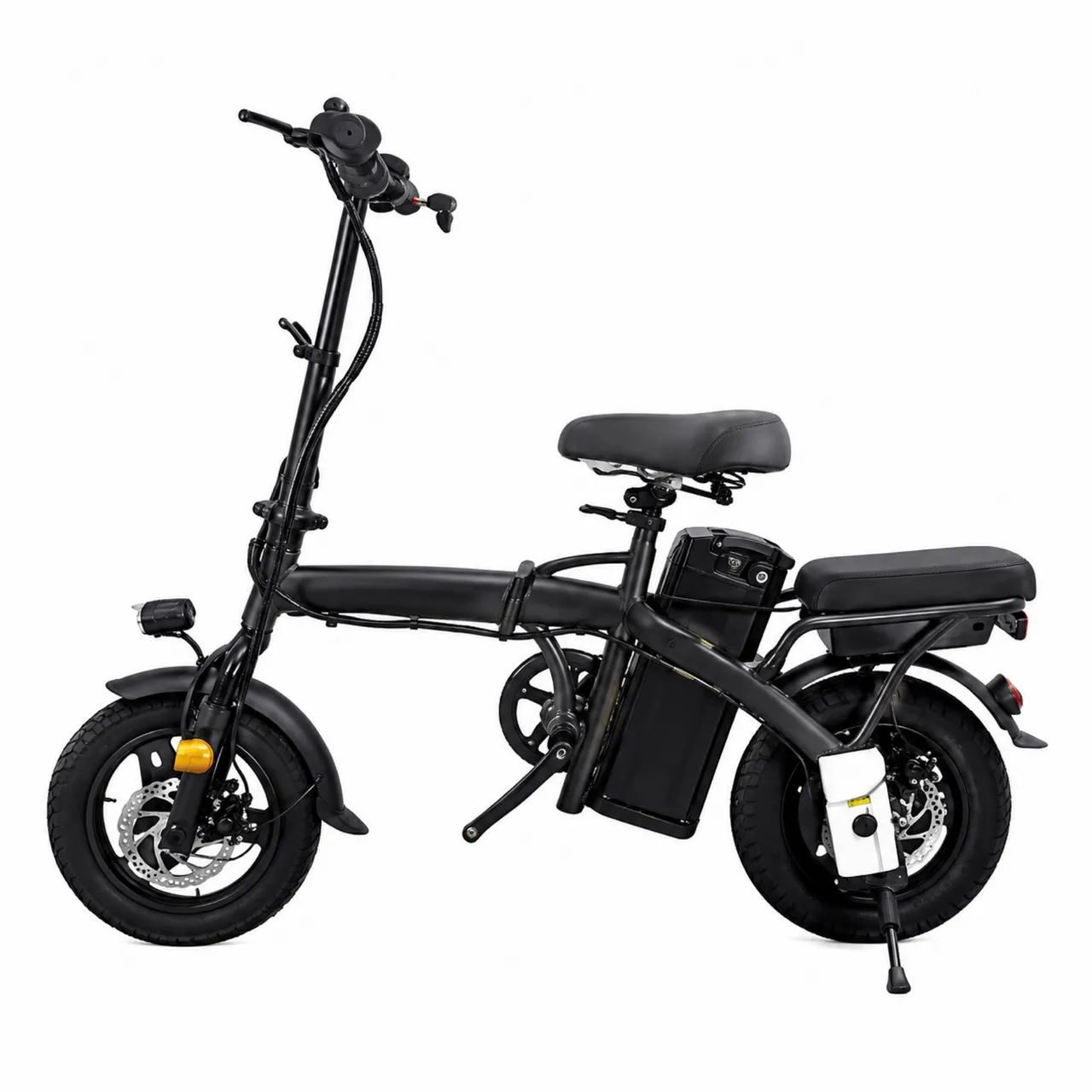 Bicicleta Elétrica T1 14 polegadas Nova Na Caixa  - Foto 4