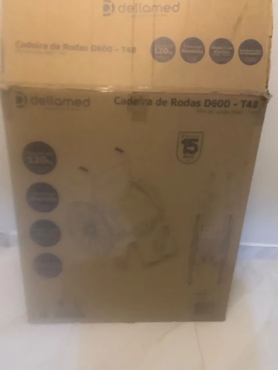 Cadeira de roda Dellamed - Foto 4
