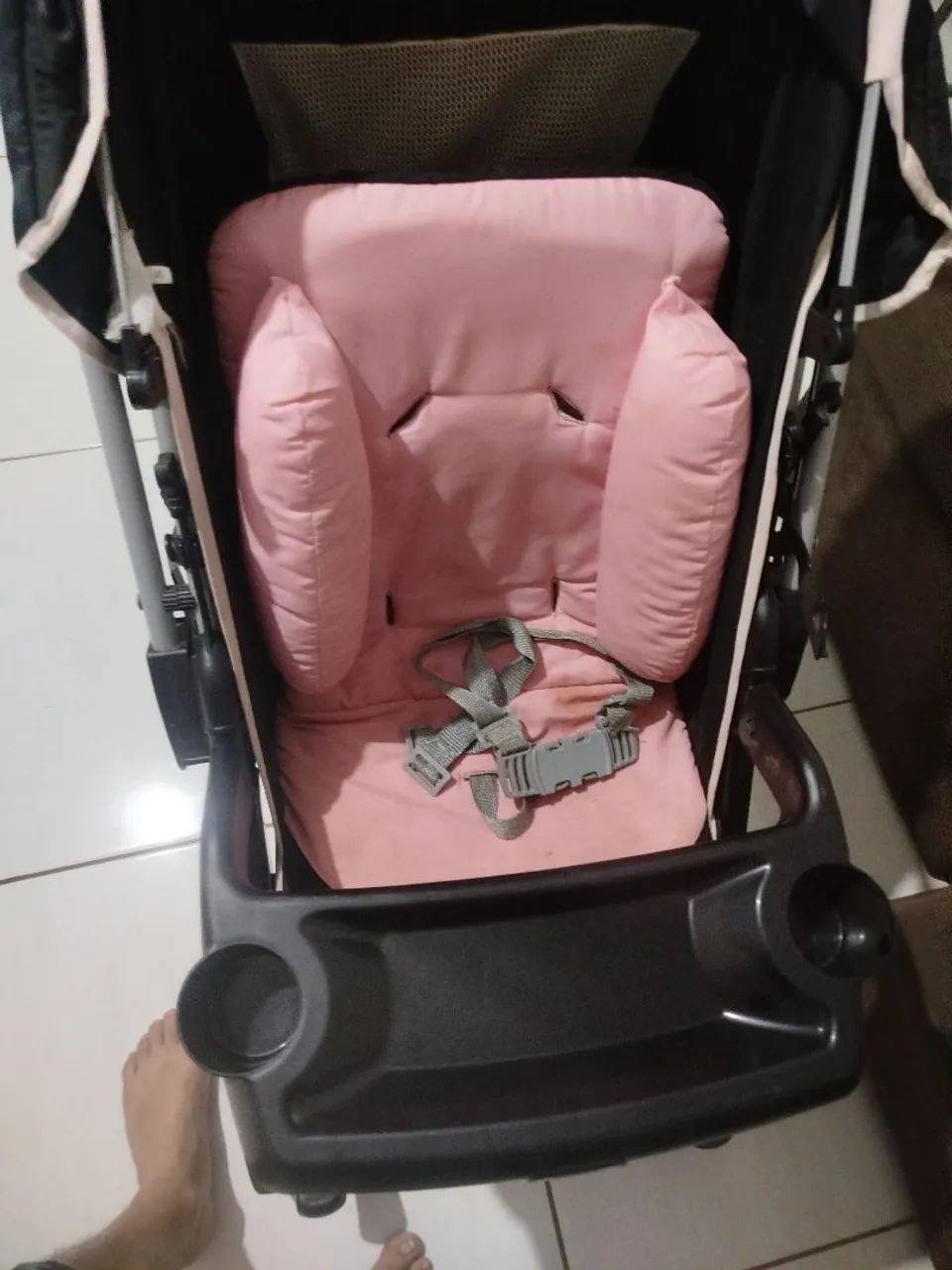 Carrinho de bebê + bebê conforto - Foto 4