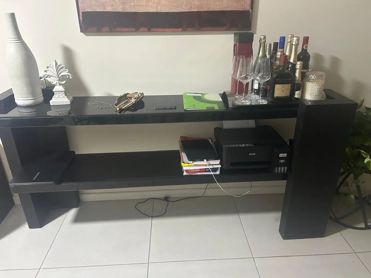 Mesa de jantar, rack e aparador  - Foto 3