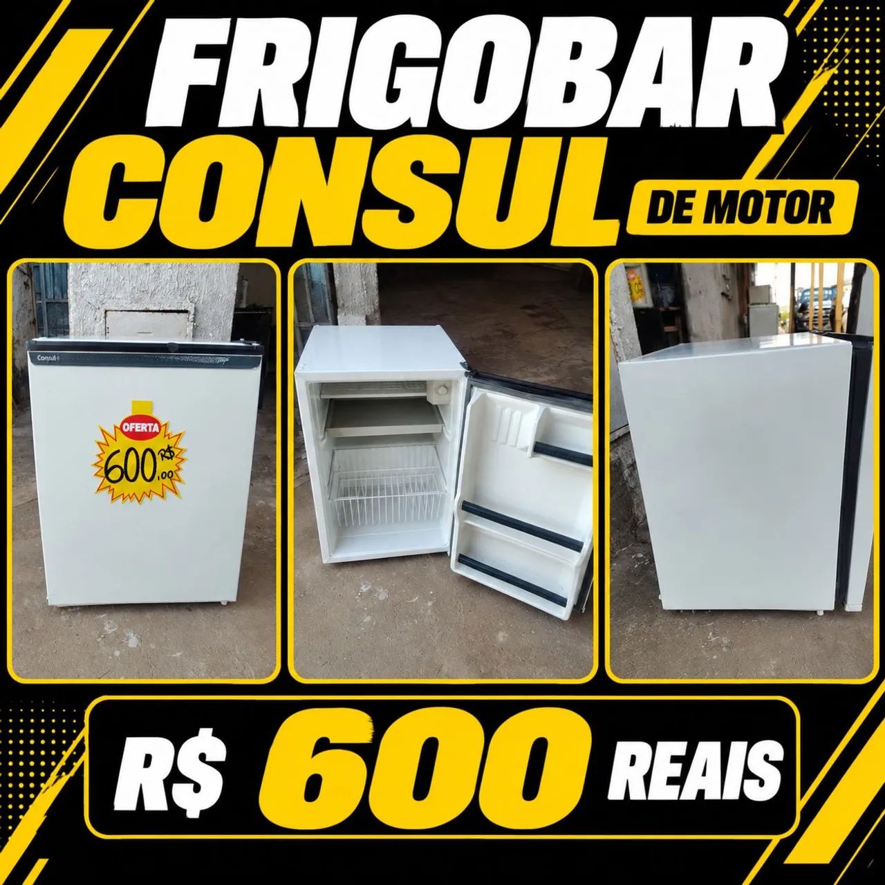FRIGOBAR CONSUL DE MOTOR 