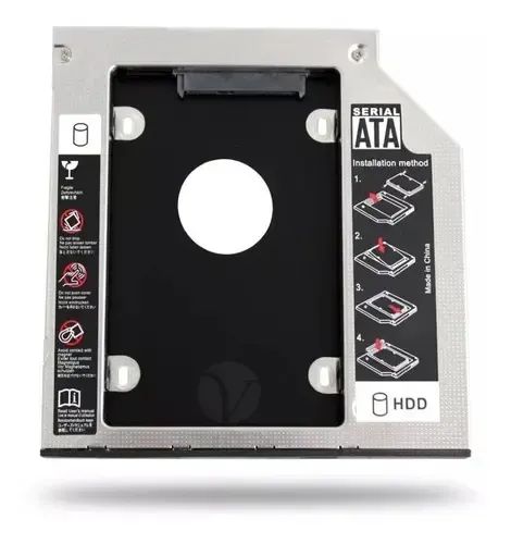Caddy 9,5mm SATA para HD/SSD
