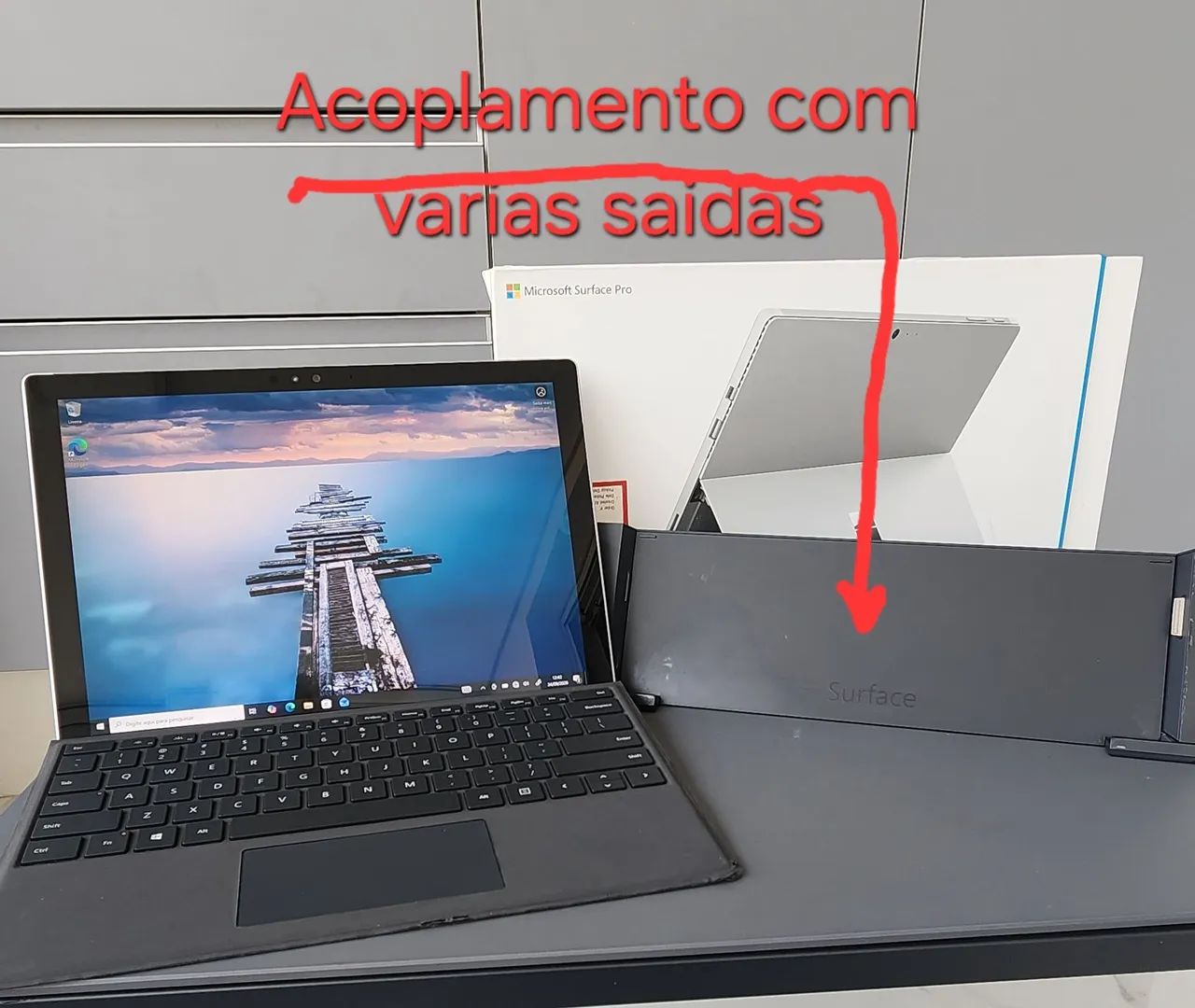 Tablet Surface Pro 4 128gb SSD 4gb RAM - Brinde Acoplamento - ver descrição! - Foto 2