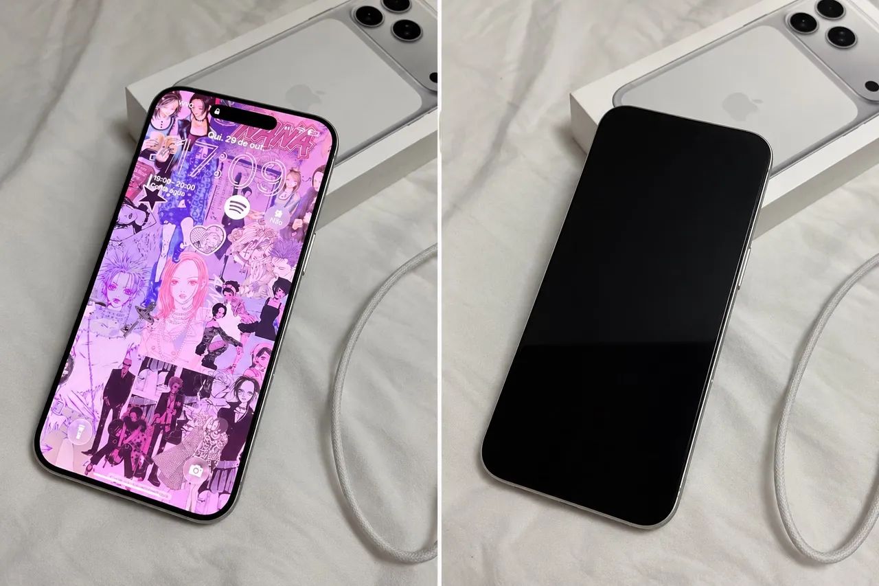 iPhone 17 pro Max prata 258g 