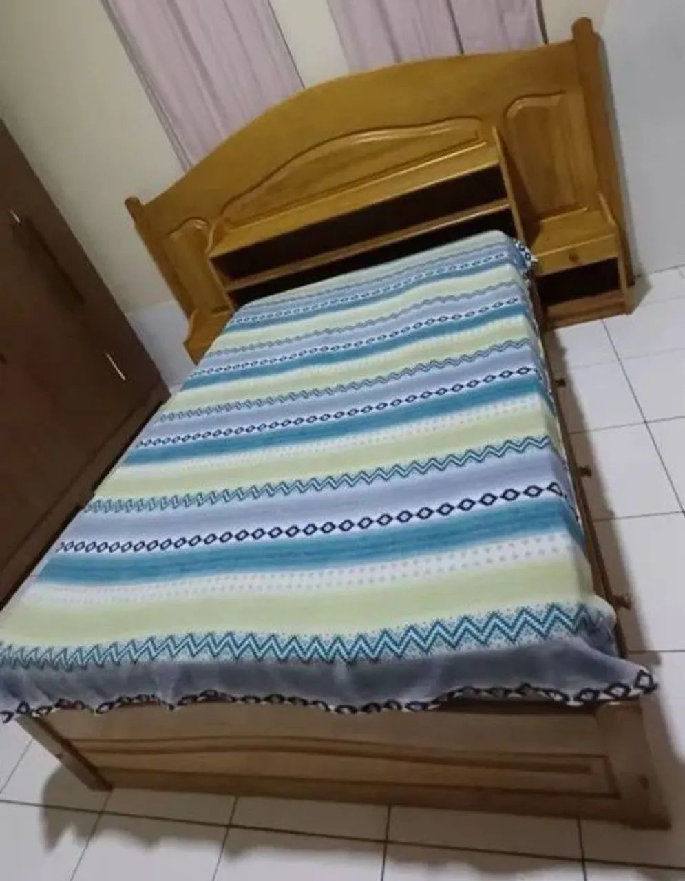 Vendo cama madeira maciça  - Foto 2