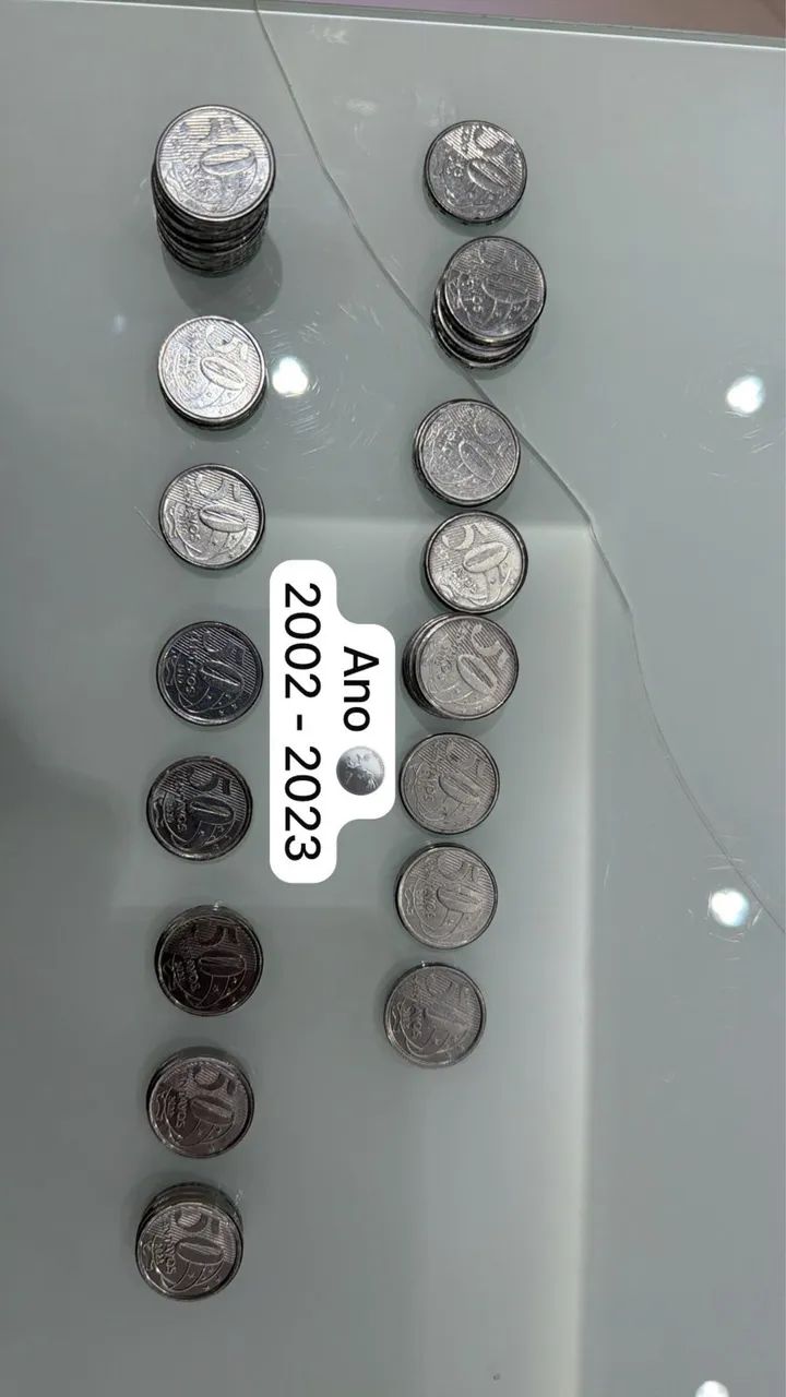 Moedas Antigas e novas - Foto 4