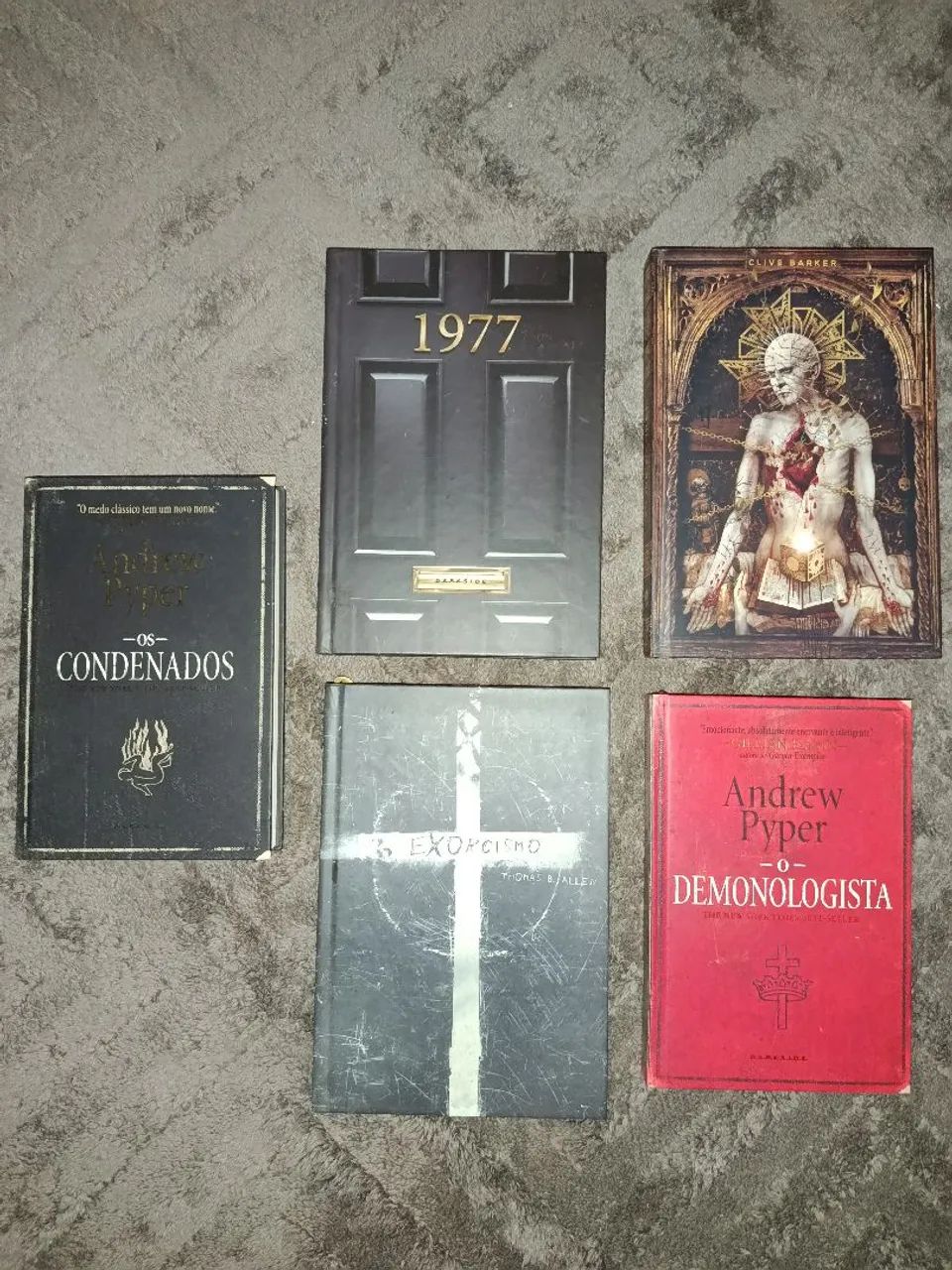 5 LIVROS DARKSIDE CAPA DURA
