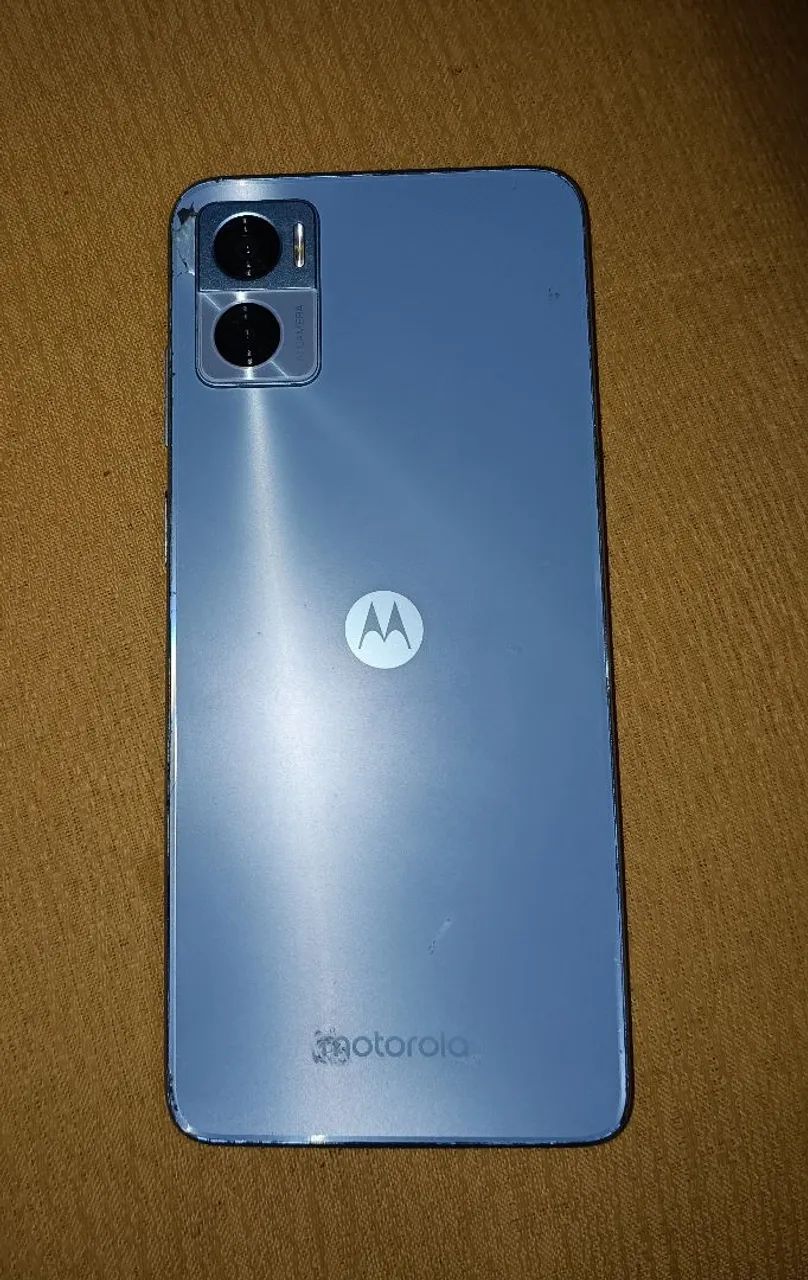 Celular Motorola E22 Dual sim 4G Azul (com defeito) - Foto 4