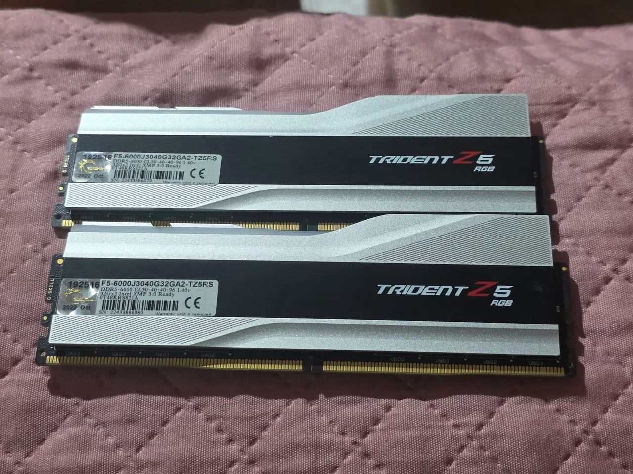 Memoria ram 64gb 6000hz cl30