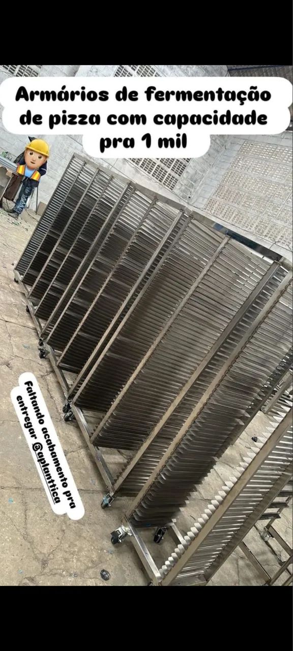 Esteira inox ,para pizza 