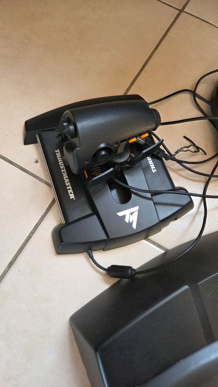 Kit manche pedais Thrustmaster T-16000M Flight Simulator - Foto 4