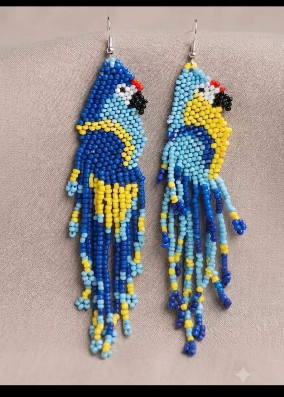 Brincos artesanais 