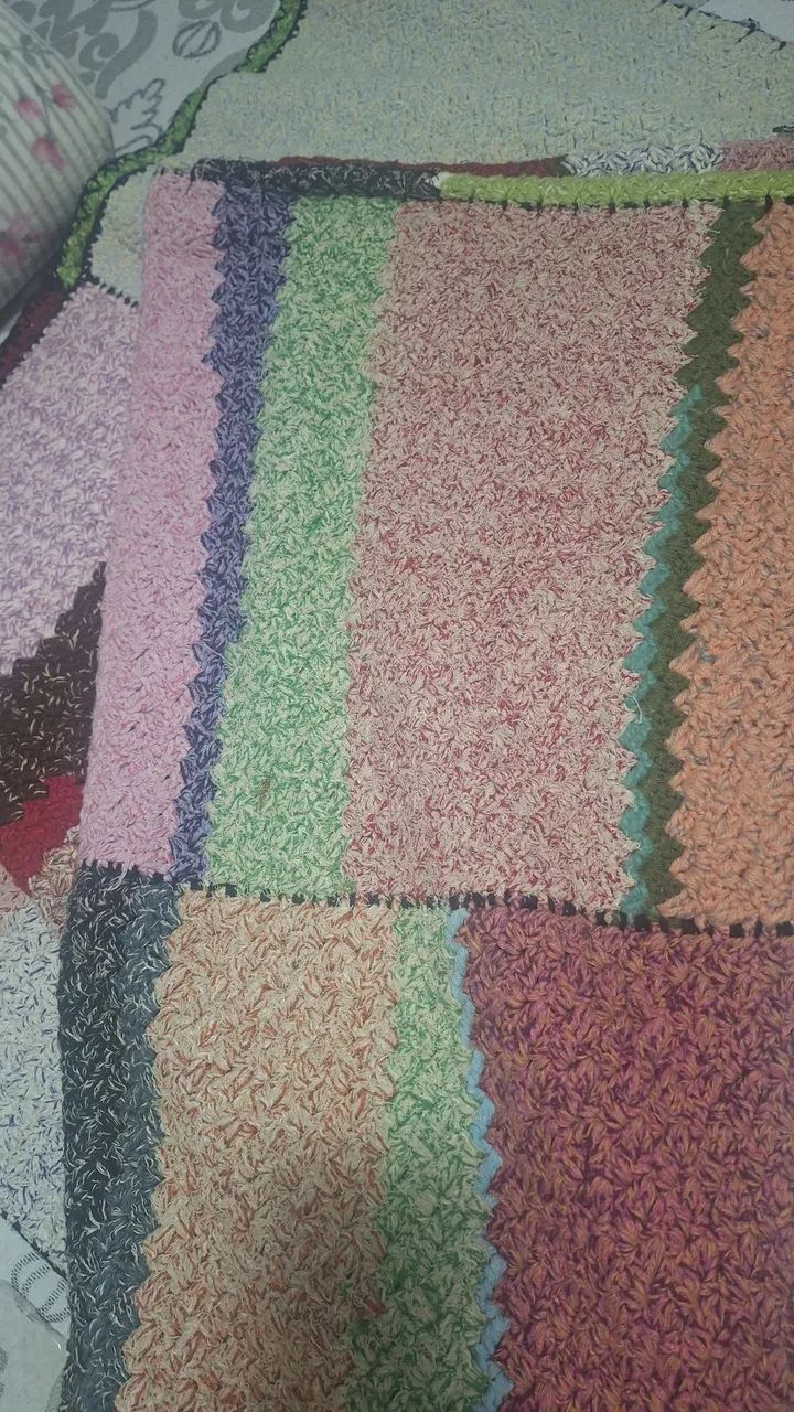 Colcha de crochê - Foto 3