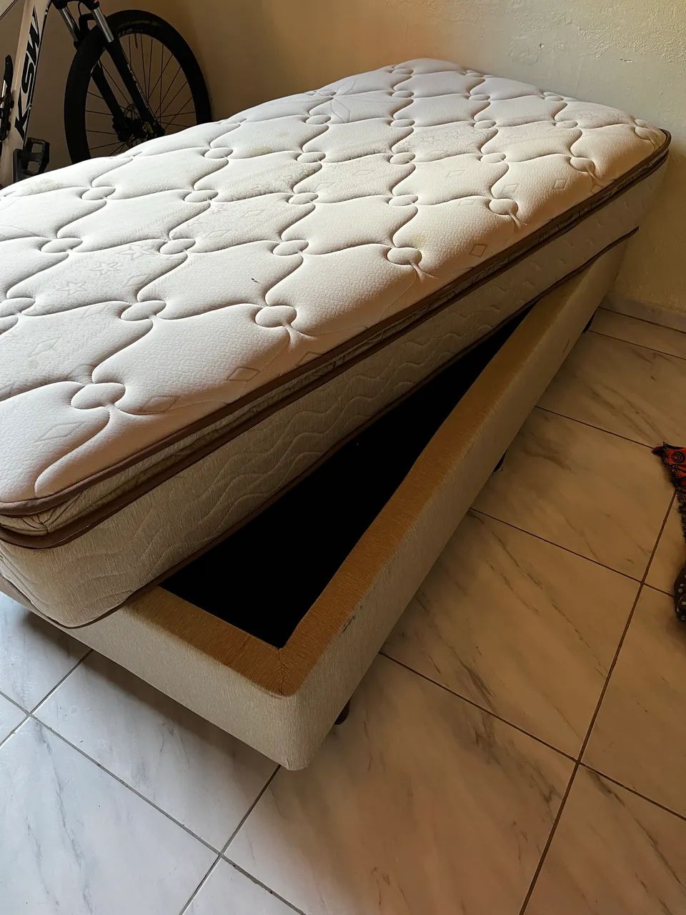 Cama box solteiro molas ensacadas. Probel  - Foto 5