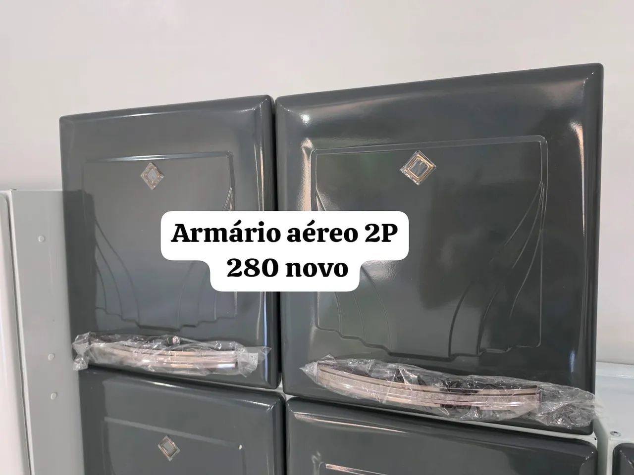 ARMÁRIOS AÉREOS DE COZINHA NOVOS - Foto 2