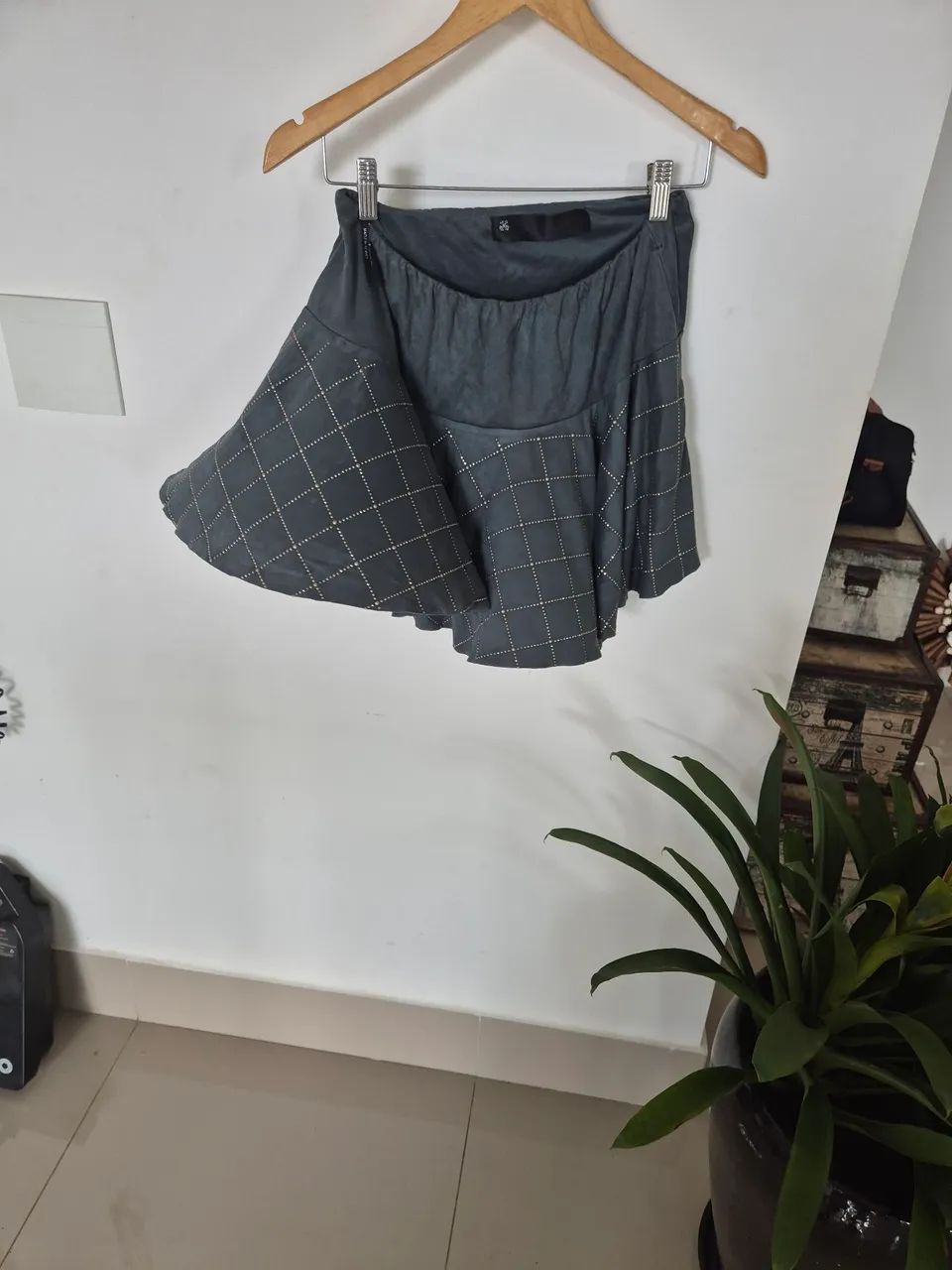 Mini saia godecom strass - Foto 4