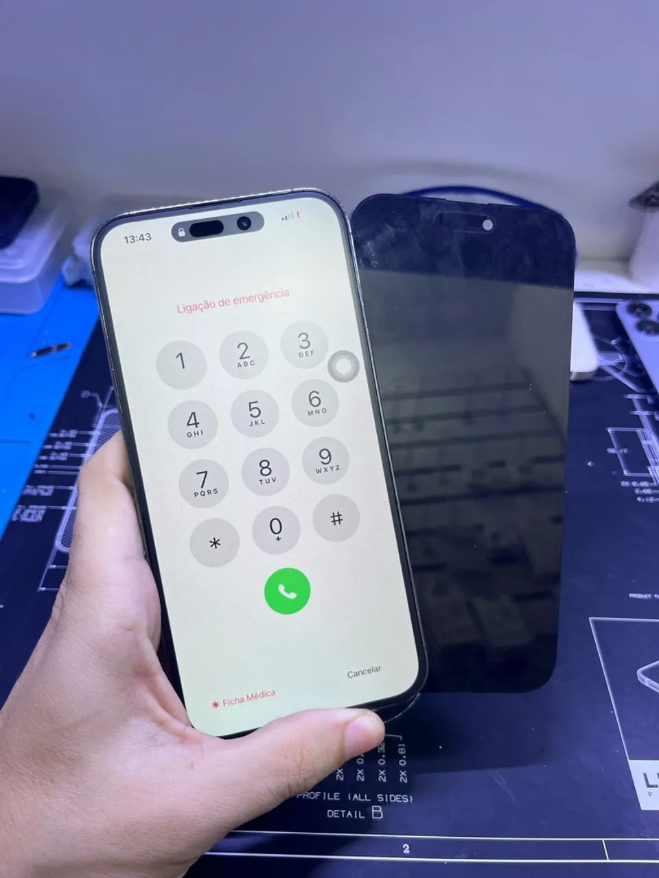 Telas para IPhone Soft Oled  - Foto 4