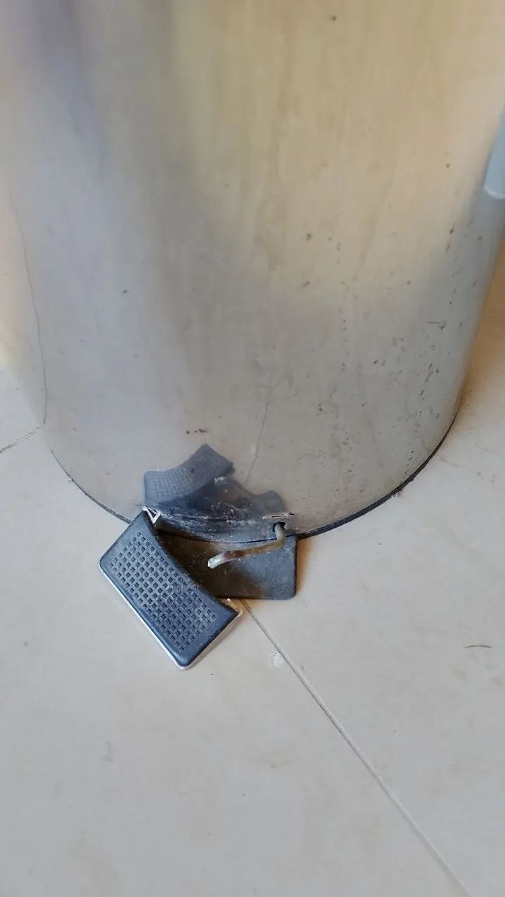 Lixeira inox  - Foto 2
